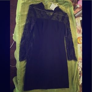 Top shop black dress